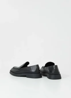 Juhlakengät<Vagabond Mike Loafer Musta Nahka