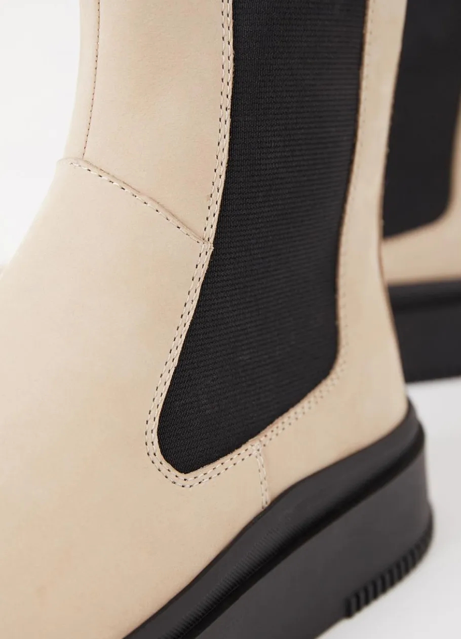 Saappaat<Vagabond Stacy Saapppaat Beige Nupukki